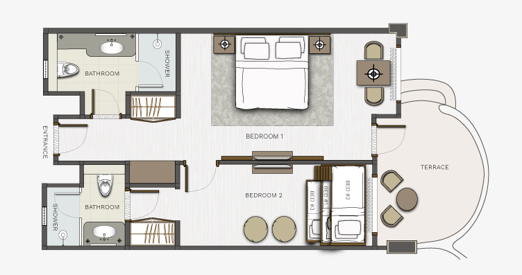 Family Room Floor Plan