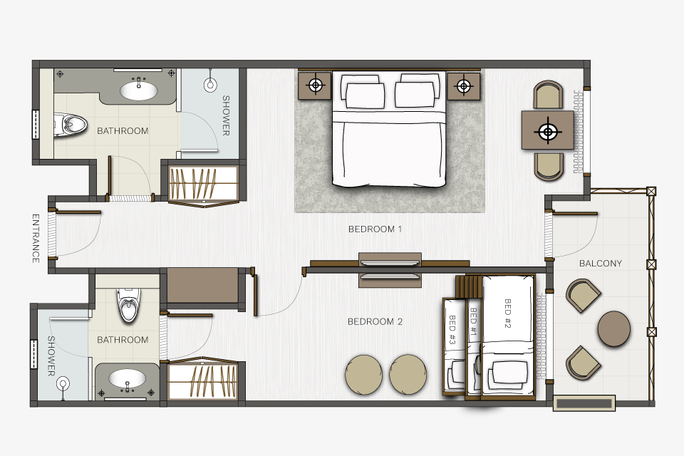 Family Room Floor Plan